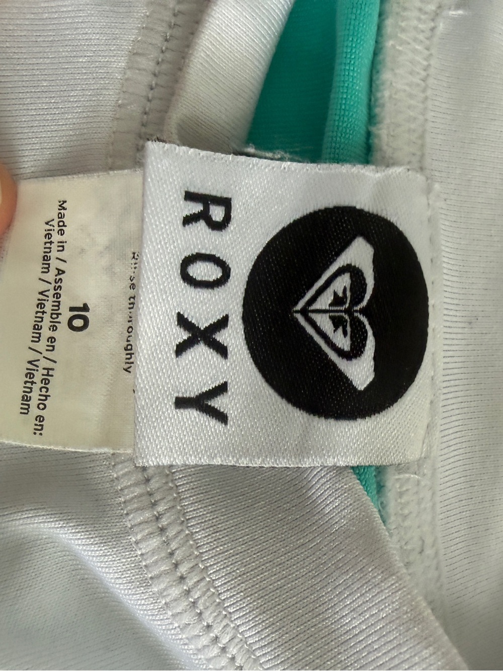 Roxy Rash Guard Swim Top - Picture 2 of 5